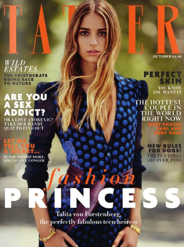 Beau House features in Tatler's October issue